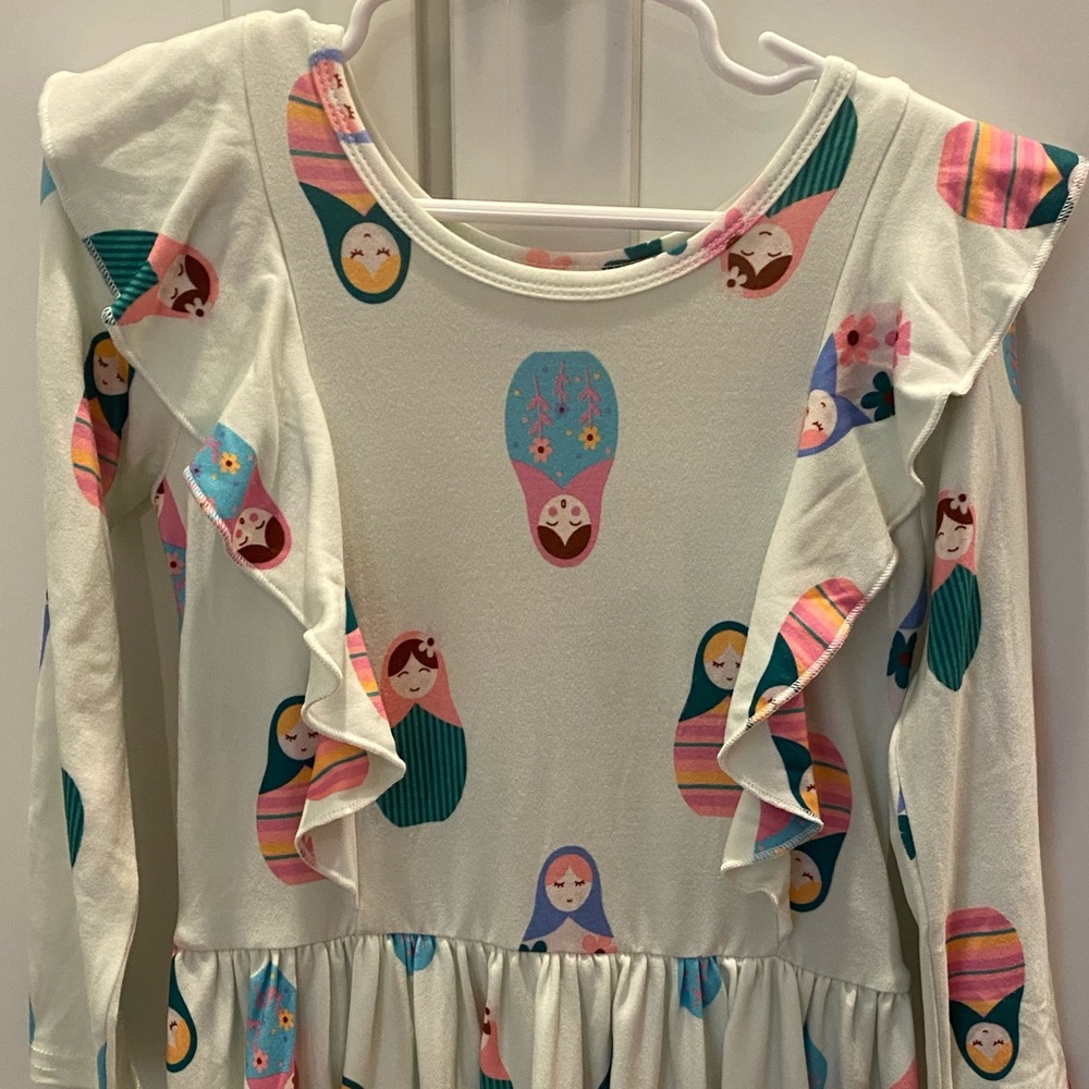 Dot dot smile ruffle